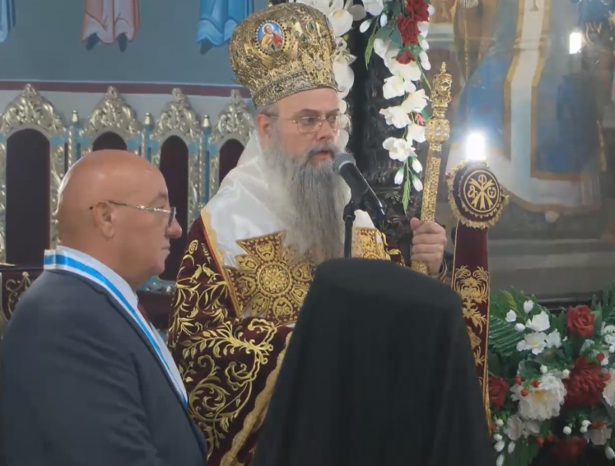 Георги Гергов се сдоби с почетната титла архонт на пловдивската